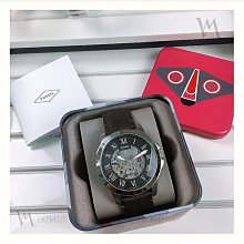FOSSIL ME3110手錶 鏤空 機械錶 藍面 咖啡色錶帶 44mm男錶【錶飾精品】 歷史價格詳細信息