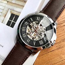 【FOSSIL】ME3118 領航員 鏤空視窗典雅腕錶機械錶 黑 44mm 歷史價格詳細信息