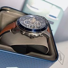 FOSSIL 藍佃天馳大三針不鏽鋼腕錶(FS5340)-藍/42mm 歷史價格詳細信息