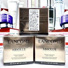 【伊思小舖】LANCOME 蘭蔻 絕對完美黃金玫瑰修護乳霜15ML(輕盈版) 單瓶特賣680元 保存到2026/02 歷史價格詳細信息