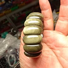 金砂黑曜岩 手排<避邪擋煞-金磚版> (彈性內徑) ~ 吸收負能量 歷史價格詳細信息