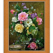 四方名畫: 浪漫花卉 Albert016含實木框/厚無框畫 居家美學新概念  直營 可訂製尺寸 歷史價格詳細信息