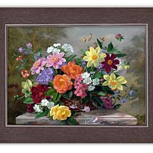 四方名畫: 浪漫花卉 Albert016含實木框/厚無框畫 居家美學新概念  直營 可訂製尺寸 歷史價格詳細信息