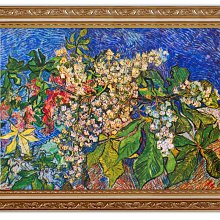 四方名畫:48X65CM 文森.梵谷Van gogh 從蒙馬特看巴黎 含實木框/厚無框畫 世界名畫大賞 歷史價格詳細信息