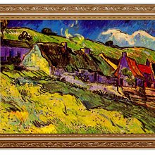 四方名畫:48X65CM 文森.梵谷Van gogh 從蒙馬特看巴黎 含實木框/厚無框畫 世界名畫大賞 歷史價格詳細信息