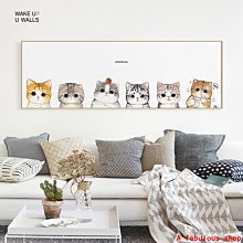 簡約客廳裝飾畫小眾輕奢北歐沙發背景牆掛畫藍色抽象組合壁畫 歷史價格詳細信息