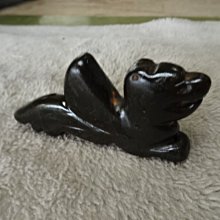 《藍晶寶石玉石特賣區→〈雕刻項鍊系列〉→天然清透墨西哥冰彩黑曜岩精雕（龍貔貅→Y146 歷史價格詳細信息