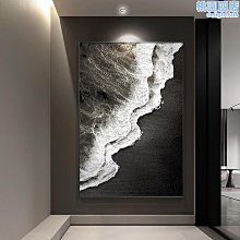 黑白灰抽象餐廳裝飾畫簡約高級感藝術客廳掛畫臥室畫餐桌壁畫 歷史價格詳細信息