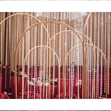 婚新款慶道具路引婚禮背景裝飾貼膜葉子婚禮場景佈置櫥窗擺件鐵藝 歷史價格詳細信息