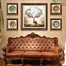 客廳裝飾畫油畫主臥抽象橫幅酒店臥室床頭掛畫青山綠水 歷史價格詳細信息