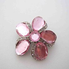 【戴大花2】Vintage飾品-  透光水藍色系   奧地利水晶珠   三件式 項鍊＋手環＋針式耳環 精緻套組 #A2 歷史價格詳細信息