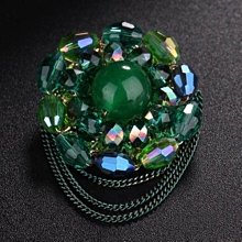 水晶胸針 手工編織胸花-時尚魅力高貴百搭生日情人節禮物女飾品6色73jk1[獨家進口][巴黎精品] 歷史價格詳細信息