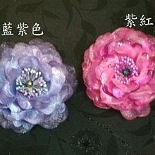 B. & W. world *美美的花飾*R13378***直徑10公分*三色緞山茶花***有加鴨嘴夾 歷史價格詳細信息