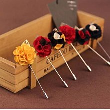 【＊╮玫瑰。誌】多款歐美花色結婚領花糾糾西裝胸花男胸針別針，售價100元 歷史價格詳細信息
