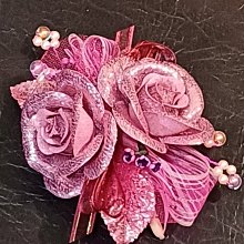 B. & W. world *美美的花飾*R13043*白色小小百合胸花、頭花花飾***多用途***清純可人 歷史價格詳細信息