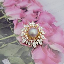 天然淡水愛迪生巴洛克珍珠戒指女妖紫幻彩怪色925純銀配件開口RZA~玲瓏心飾 歷史價格詳細信息