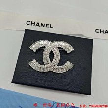 二手正品CHANEL 香奈兒 雙C 弔牌 穿皮鏈條 串珠胸針 歷史價格詳細信息