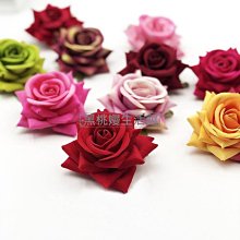 ♠黑桃嫚生活館 韓版布藝玫瑰花大花朵發飾發夾發卡子新娘頭飾頭花女演出舞臺配飾 歷史價格詳細信息