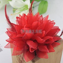 ♠黑桃嫚生活館 韓版布藝玫瑰花大花朵發飾發夾發卡子新娘頭飾頭花女演出舞臺配飾 歷史價格詳細信息