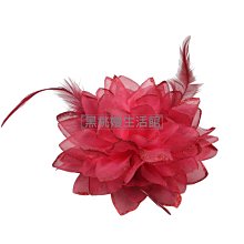 ♠黑桃嫚生活館 韓版布藝玫瑰花大花朵發飾發夾發卡子新娘頭飾頭花女演出舞臺配飾 歷史價格詳細信息