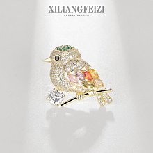 鮑勃の生活館XILIANGFEIZI 時尚氣質金色羽毛胸針 高檔鋯石鑲嵌鳳凰翅膀別針 男士胸針 女士禮物 歷史價格詳細信息