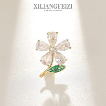 鮑勃の生活館別針小眾滿鑽宮廷風冷淡風婚禮名媛百搭輕奢新款手工羽毛小香風 歷史價格詳細信息