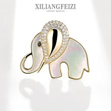 鮑勃の生活館XILIANGFEIZI 高級藍水晶鹿胸針 鋯石鑲嵌動物別針 時尚衣服配飾胸花禮物 歷史價格詳細信息