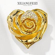 鮑勃の生活館XILIANGFEIZI 金色向日葵胸針 時尚衣服配飾衣領針 鋯石鑲嵌太陽花別針胸花禮物女 歷史價格詳細信息