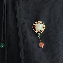 鮑勃の生活館覓顏 原創中式衣服旗袍壓襟吊飾 S925銀可愛兔子漢服配飾女 歷史價格詳細信息