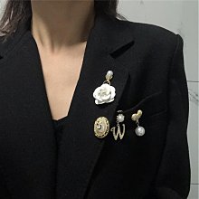 胸針 別針 珍珠胸針ins潮韓國奢華大氣可愛領針鏈條胸花女襯衫別扣西裝配飾 衣服配飾-寶島百貨 歷史價格詳細信息