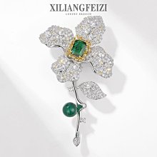 鮑勃の生活館XILIANGFEIZI 高級藍水晶鹿胸針 鋯石鑲嵌動物別針 時尚衣服配飾胸花禮物 歷史價格詳細信息