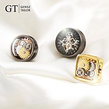 GT紳誠 男士領帶夾高檔不銹鋼領夾 十三幺麻將刻字鈦夾精品禮盒裝 歷史價格詳細信息