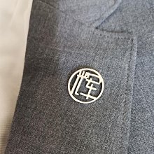定製胸針logo字母名字來圖定做西裝勛章鈦鋼鏤空徽章訂做企業LOGO 歷史價格詳細信息
