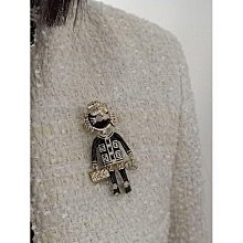 熱銷新款 CHA 香 新款 胸針 胸花   亞金黃銅材質明星大牌同款首飾潮品妖精 歷史價格詳細信息