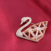 熱銷新款 swa  鏤空天鵝胸針胸花明星大牌同款首飾潮品妖精 價格比較,價格查詢,歷史價格詳細信息