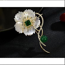 精致花朵胸高檔女2024年新款小眾西裝胸花精致時尚衣服別配飾~晴天 歷史價格詳細信息