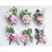 胸花姐妹手花結婚韓式胸花新娘新郎胸花伴娘團手花締造伊人 歷史價格詳細信息