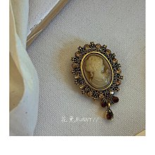 古著胸針西德德國made in west Germany 雕花紅寶vintage別針 歷史價格詳細信息