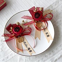 【締造】胸花姐妹手花結婚韓式胸花新娘新郎胸花伴娘團手花 歷史價格詳細信息