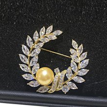 流行別針-珍珠鳥 胸針  5.9x3公分 J038-B070 歷史價格詳細信息