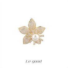 Le good銅幾何橢圓微鑲髮夾韓版時尚高端頂夾扣精緻優雅百搭配飾 歷史價格詳細信息