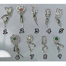 吊墜扣掛件扣銀扣玉扣頭中號平安扣配件墜子扣S925銀鍍18K金銀飾-佳藝居 歷史價格詳細信息