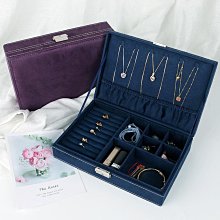 飾品收納盒收納盒女戒指飾品耳釘耳環項鍊大容量耳墜家用便攜小首飾盒子耳飾XDY超夯 正品 活動 優惠 歷史價格詳細信息
