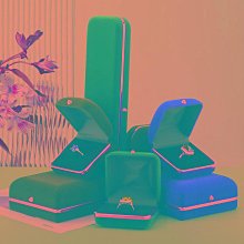 高檔絨布珠寶首飾盒項鏈手鏈戒指耳釘盒首飾套裝盒禮品包裝盒包郵 歷史價格詳細信息