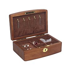 輕奢首飾收納盒高檔精致項鏈耳環耳飾黃金飾品盒子高級大容量多層 歷史價格詳細信息