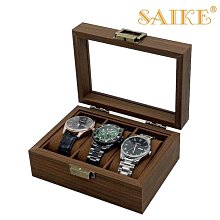 現貨 胡桃木實木手表收納盒子帶鎖高品質家用簡約腕表首飾手鏈收藏展示【規格不同，價格不同】正品促銷 歷史價格詳細信息