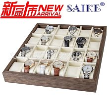 錶盒 展示盒 現貨批發手錶展示架錶盤高檔四層錶帶柜帶鎖木質促銷台旋轉展覽柜 歷史價格詳細信息