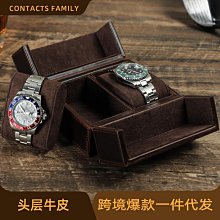 錶盒 展示盒 [復古版]現貨批發木質2位手錶收納收藏展示盒黑胡桃木質仿舊錶盒 歷史價格詳細信息