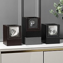 錶盒 展示盒 搖錶器迷你單頭單只電動手錶盒自動上鏈手錶盒馬達盒PU皮革晃錶器 歷史價格詳細信息