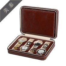 錶盒 展示盒 手錶拉鏈包12位手錶收納展示盒12只裝PU皮革手錶禮品盒工廠現貨 歷史價格詳細信息